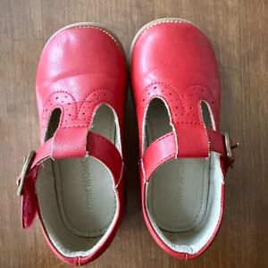 Otter MOMO Red Kids Dress Shoes